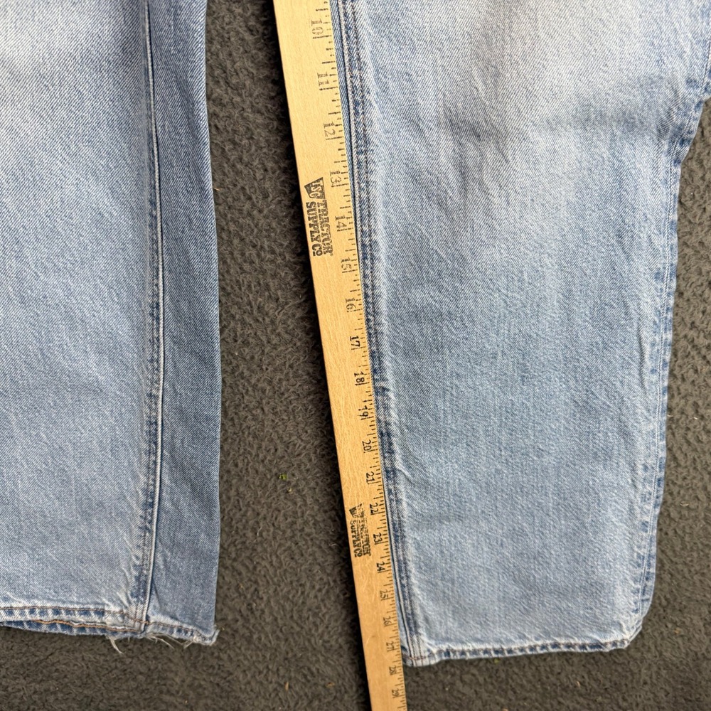 American Eagle Stovepipe Jeans Womens 000 Regular Light Wash Strigid Denim - Picture 5 of 8